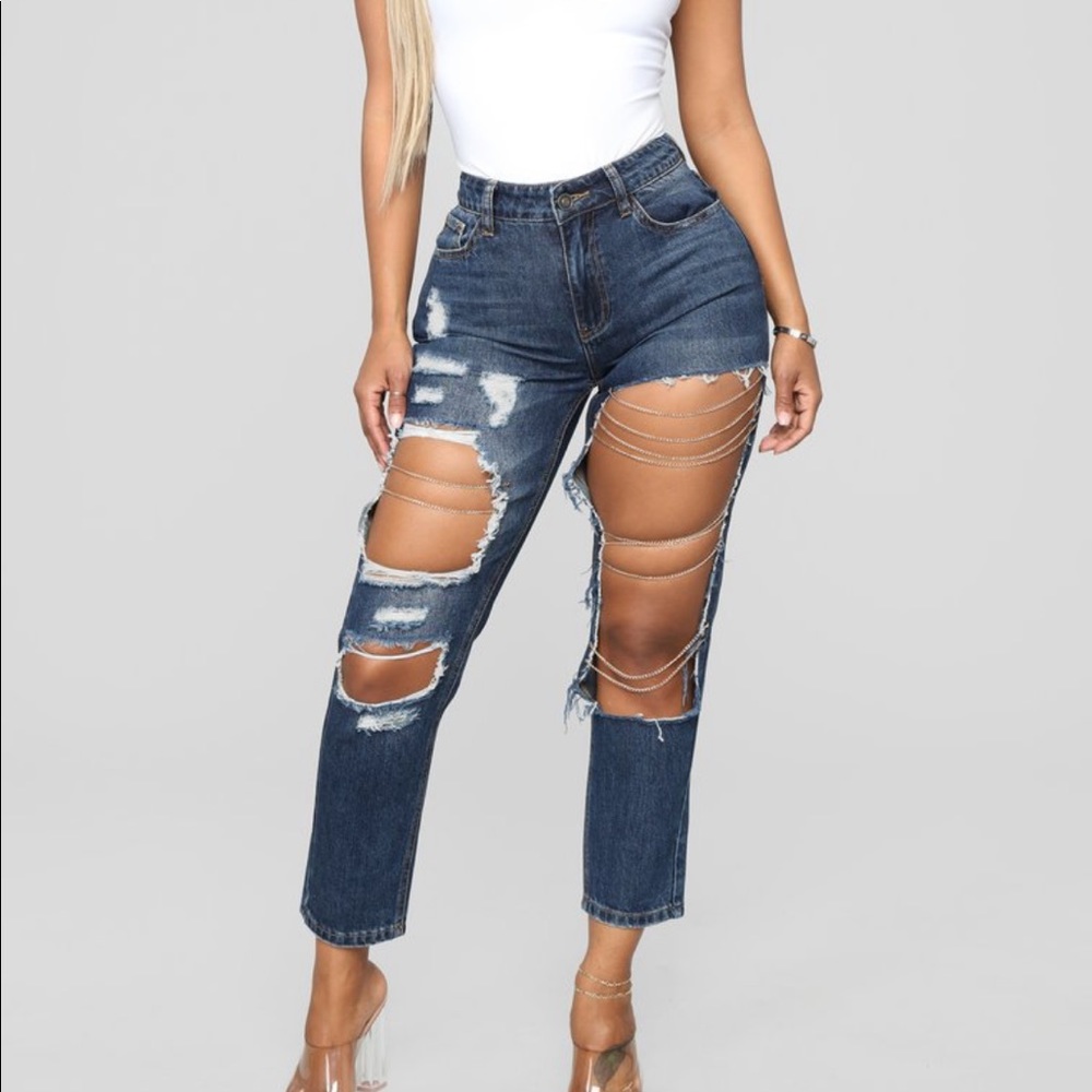 Fashion nova jeans size 5